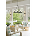 Hinkley 29208 Sawyer Large 9-lt 30" LED Outdoor Single Tier Chandelier, 12V