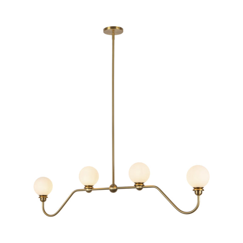Alora Mood LP408148 Beckett 4-lt 49" Pendant-Brushed Gold