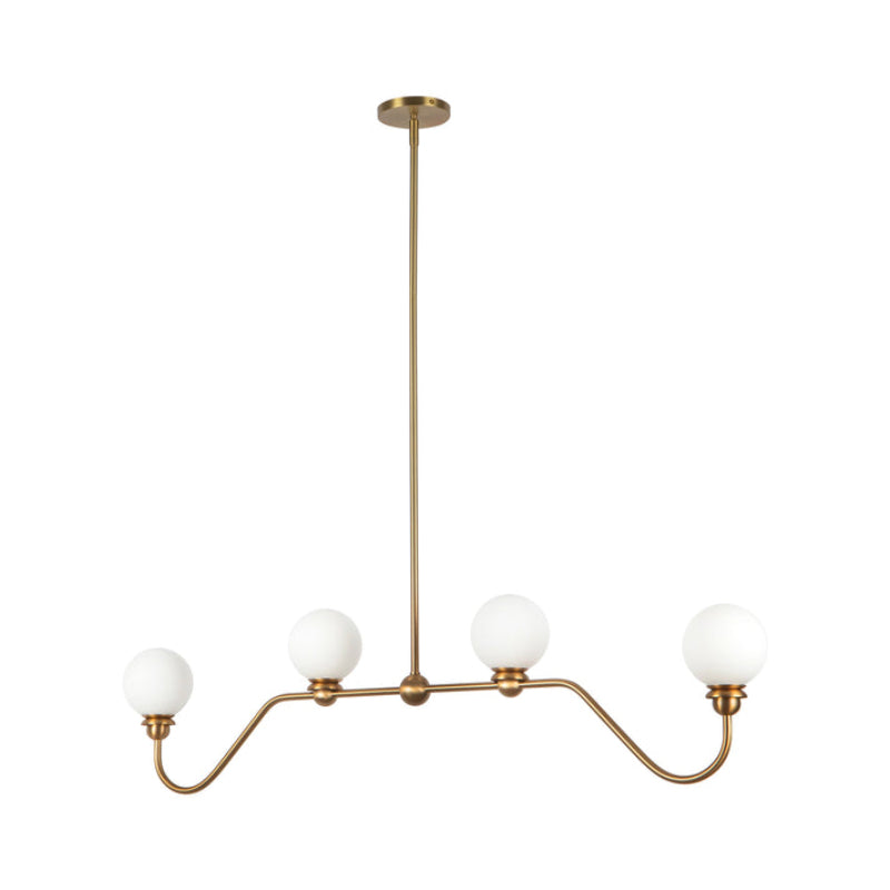 Alora Mood LP408148 Beckett 4-lt 49" Pendant-Brushed Gold