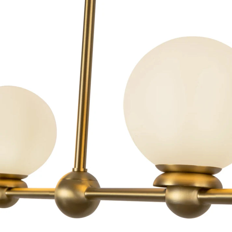 Alora Mood LP408148 Beckett 4-lt 49" Pendant-Brushed Gold