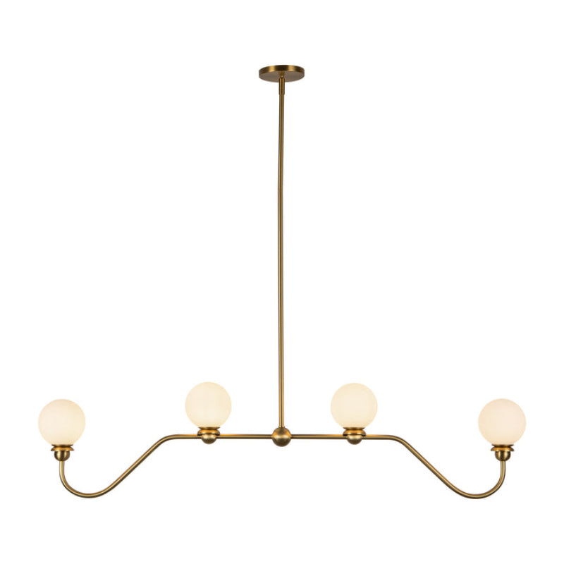 Alora Mood LP408148 Beckett 4-lt 49" Pendant-Brushed Gold