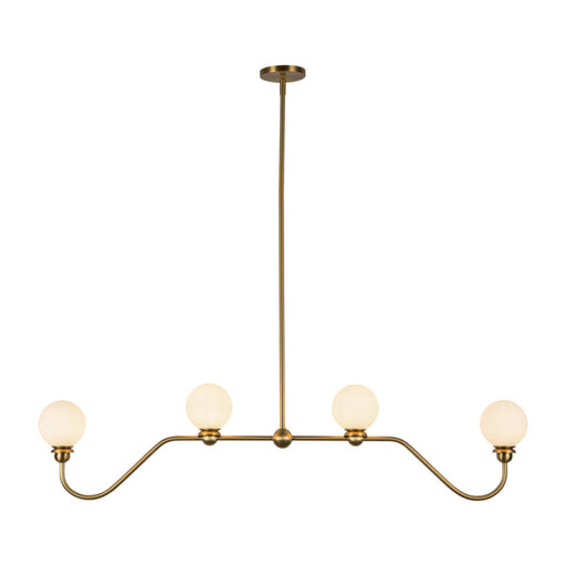 Alora Mood LP408148 Beckett 4-lt 49" Pendant-Brushed Gold