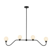 Alora Mood LP408148 Beckett 4-lt 49" Pendant-Matte Black