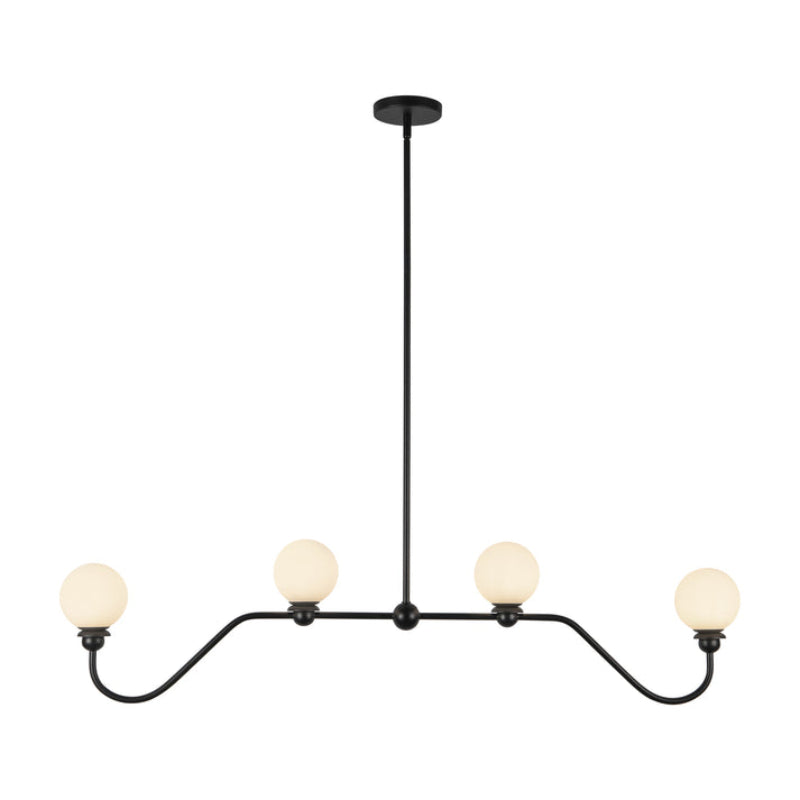 Alora Mood LP408148 Beckett 4-lt 49" Pendant-Matte Black