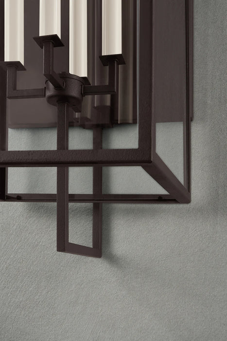 Troy B6340 Beckham 4-lt 40" Tall Outdoor Wall Sconce - Textured Bronze