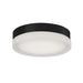 Kuzco FM3511-5CCT Bedford 11" LED Flush Mount, 5CCT Selectable - Black