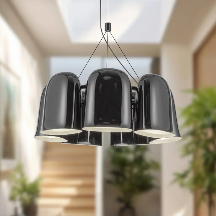 Kuzco CH21120 Bell 7-lt 19" LED Chandelier