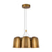 Kuzco CH21120 Bell 7-lt 19" LED Chandelier