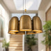 Kuzco CH21120 Bell 7-lt 19" LED Chandelier