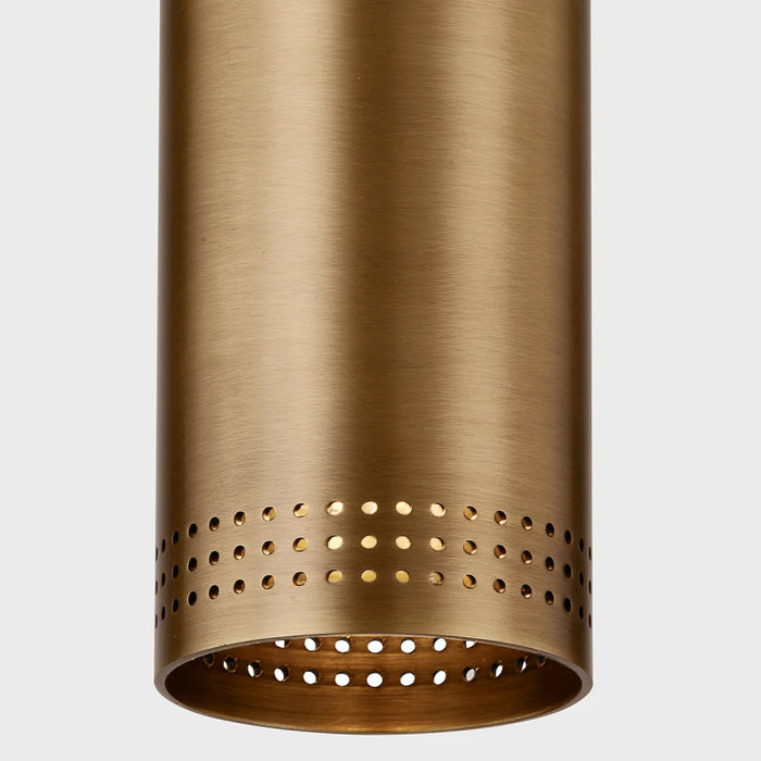Troy C1505 Berg 1-lt 5" Flush Mount - Patina Brass