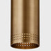 Troy C1505 Berg 1-lt 5" Flush Mount - Patina Brass
