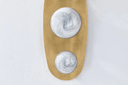 Corbett 472-03 Bezel 3-lt 18" Tall LED Wall Sconce