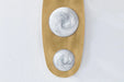Corbett 472-03 Bezel 3-lt 18" Tall LED Wall Sconce