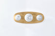 Corbett 472-03 Bezel 3-lt 18" Tall LED Wall Sconce