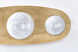 Corbett 472-03 Bezel 3-lt 18" Tall LED Wall Sconce