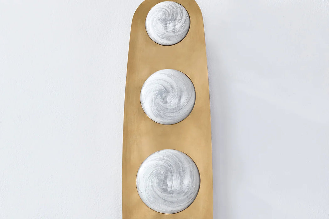 Corbett 472-05 Bezel 5-lt 31" Tall LED Wall Sconce
