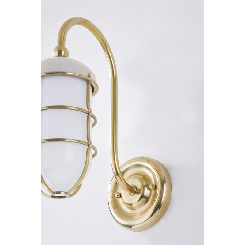 Hudson Valley MDS1500 Holkham 1-lt 13" Tall Wall Sconce