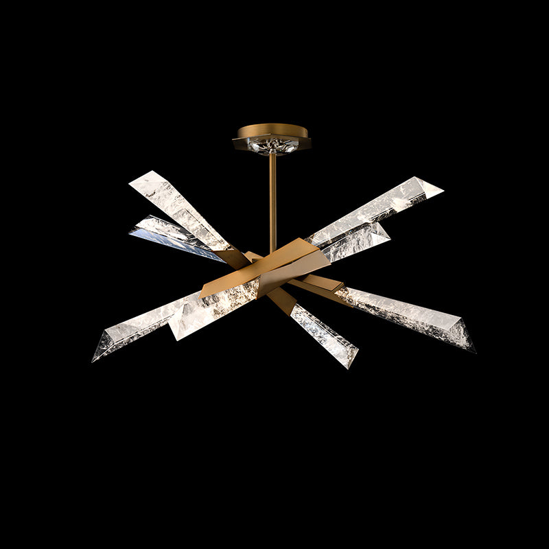 Schonbek Beyond BFM31428 Solitude 29" LED Semi-Flush Mount