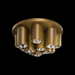 Schonbek Beyond BFM41519 Tamara 16-lt 19" LED Flush Mount, CCT Selectable - Aged Brass