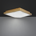 Schonbek Beyond BFM46512 Wisteria 1-lt 12" LED Flush Mount, CCT Selectable - Aged Brass