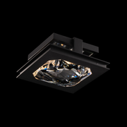 Schonbek Beyond BFM75210 Enchante 1-lt 10" LED Flush Mount, CCT Selectable - Black