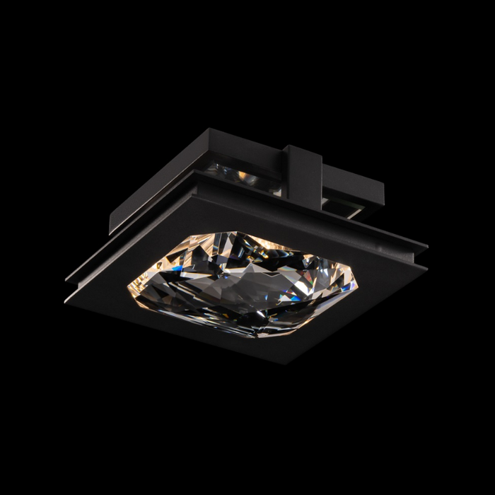 Schonbek Beyond BFM75210 Enchante 1-lt 10" LED Flush Mount, CCT Selectable - Black