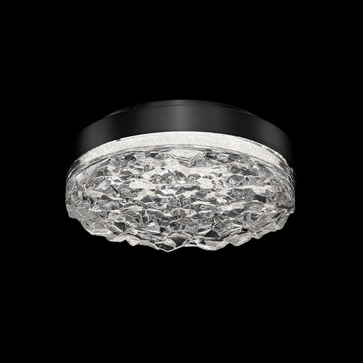 Schonbek Beyond BFM96412 Bramble 12" LED Flush Mount - Black