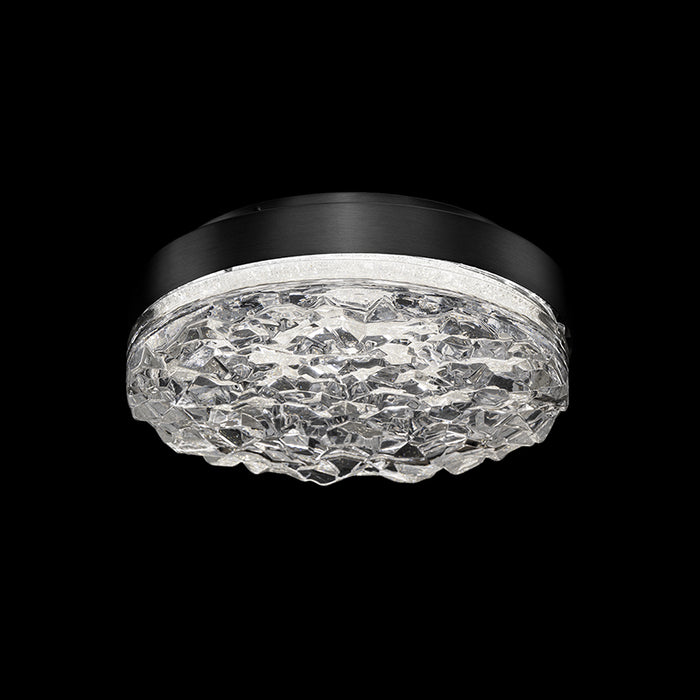 Schonbek Beyond BFM96412 Bramble 12" LED Flush Mount - Black