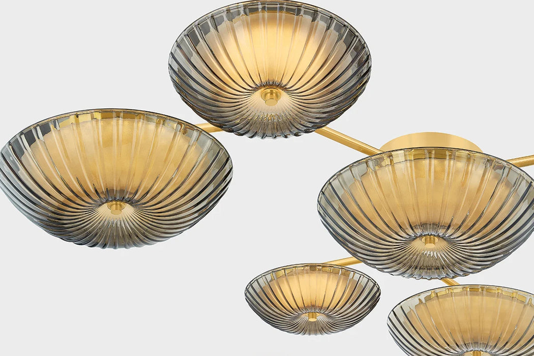 Corbett 512-52 Birmingham 7-lt 52" LED Semi Flush Mount