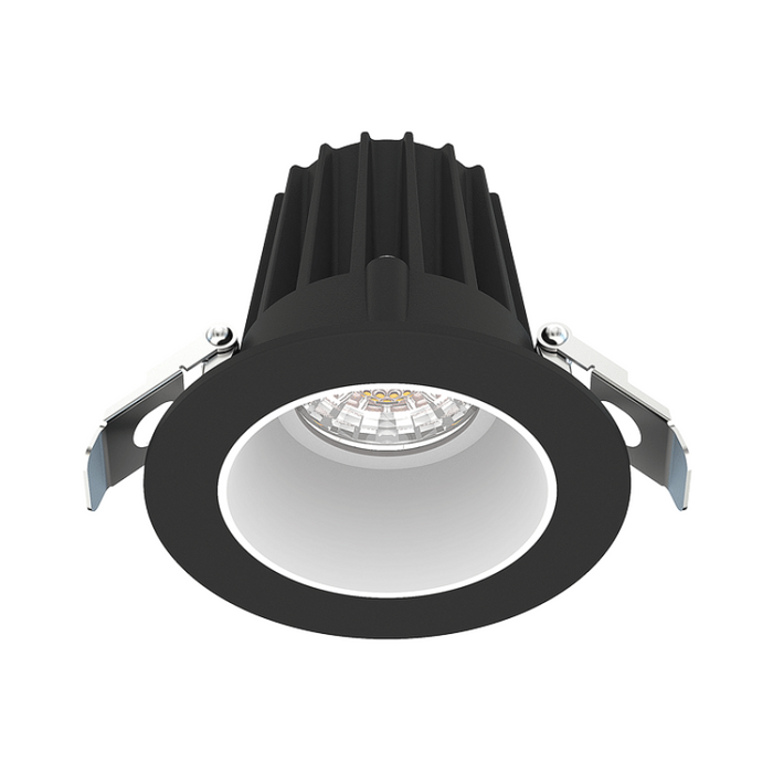 Lotus JXL-COB02-R09W 2" 9W LED Round Economy Recessed Downlight, 5CCT Selectable - Smooth White/Black
