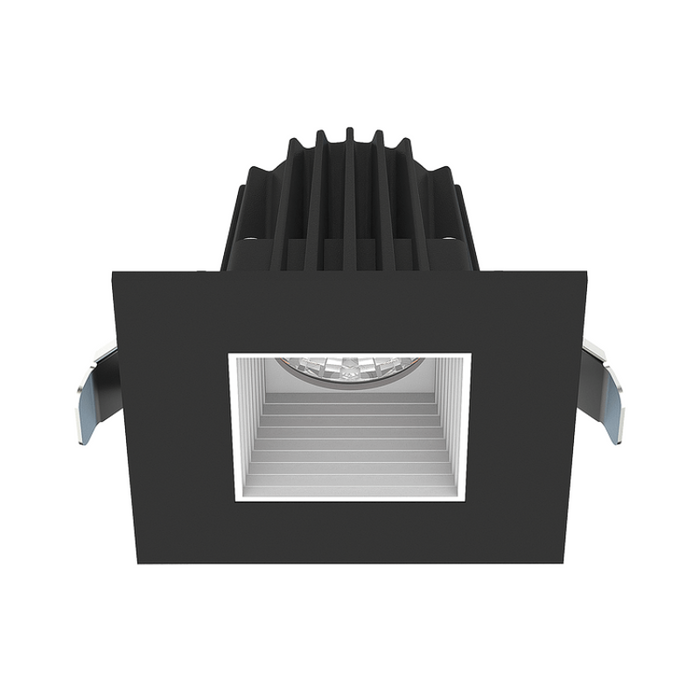 Lotus JXL-COB02-S09W 2" 9W LED Square Economy Recessed Downlight, 5CCT Selectable - Baffle White/Black