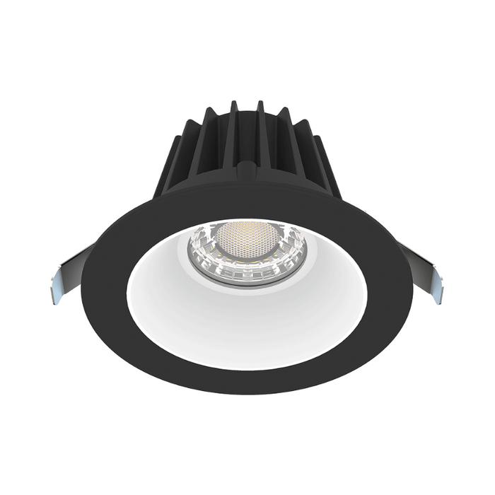 Lotus JXL-COB04-R15W 4" 15W LED Round Economy Recessed Downlight, 5CCT Selectable - Smooth White/Black
