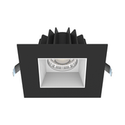 Lotus JXL-COB04-S15W 4" 15W LED Square Economy Recessed Downlight, 5CCT Selectable - Baffle White/Black