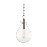 Hudson Valley BKO102 Ivy 1-lt 13" Pendant-Old Bronze