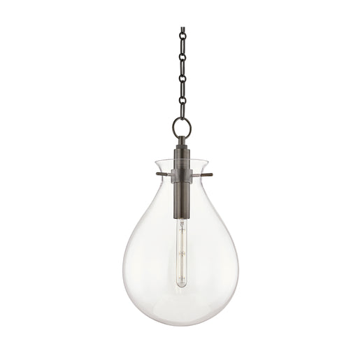 Hudson Valley BKO102 Ivy 1-lt 13" Pendant-Old Bronze