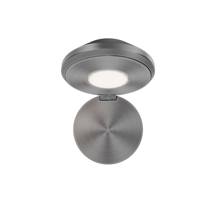 dweLED BL-13505 Flipside 1-lt 5" LED Task Light - Brushed Nickel