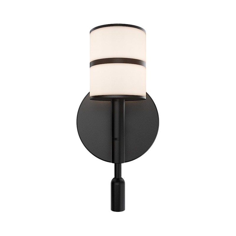 dweLED BL117609 Veer 2-lt 9" Tall LED Task Light, 4CCT - Black