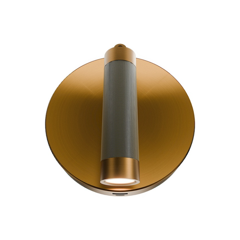 dweLED BL121606 Erle 1-lt 5" Tall LED Task Light, 4CCT - Aged Brass