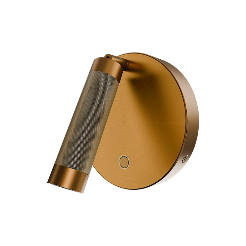 dweLED BL121606 Erle 1-lt 5" Tall LED Task Light, 4CCT - Aged Brass