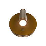dweLED BL121606 Erle 1-lt 5" Tall LED Task Light, 4CCT - Aged Brass