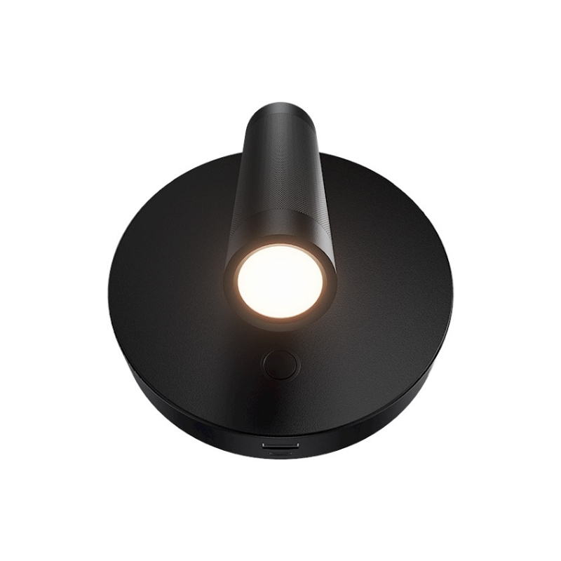 dweLED BL121606 Erle 1-lt 5" Tall LED Task Light, 4CCT - Black