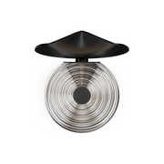 dweLED BL123607 Ames 1-lt 8" Tall LED Task Light, 4CCT - Black
