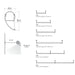 Core BLDE 4-ft 330° Rotating LED Wall Washer, 6W/ft., 120V-277V, 4000K, 0-10V, 6" Stem