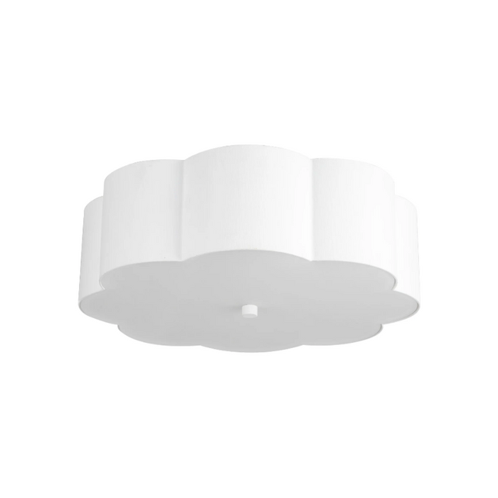 Alora Mood FM603314 Blossom 3-lt 14" Flush Mount - Antique White