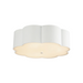 Alora Mood FM603314 Blossom 3-lt 14" Flush Mount - Antique White