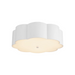 Alora Mood FM603314 Blossom 3-lt 14" Flush Mount - Antique White