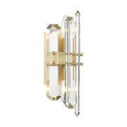 Crystorama BOL-8882 Bolton 2-lt 14" Wall Sconce - Aged Brass