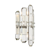 Crystorama BOL-8882 Bolton 2-lt 14" Wall Sconce - Polished Nickel