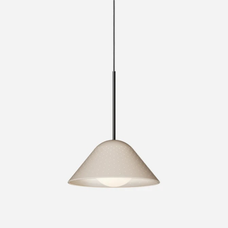 Pablo Designs Bola Bell 12 LED Pendant - Sand/Black