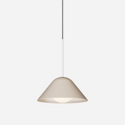 Pablo Designs Bola Bell 12 LED Pendant - Sand/White